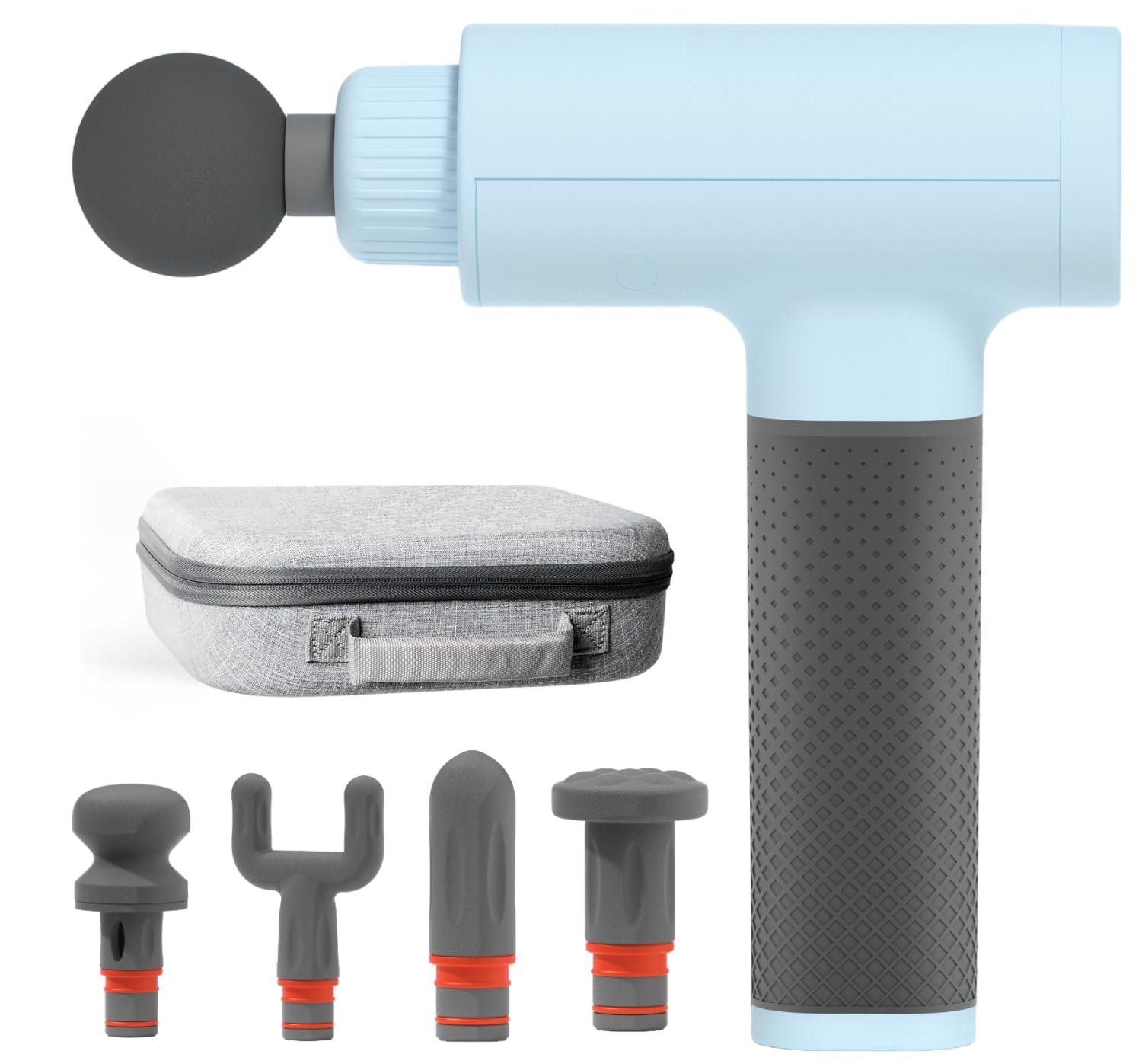 Sharper Image Deep Tissue Percussion Massage Gun Powerboost Rechargeable Handheld Massager 6 Adjustable Speeds 5 Attachment Heads Carrying Case Full Body Muscle Pain - lunas-mystic-emporium.com Sharper Image Deep Tissue Percussion Massage Gun, Powerboost Rechargeable Handheld Massager, 6 Adjustable Speeds, 5 Attachment Heads & Carrying Case, Full Body Muscle Pain...