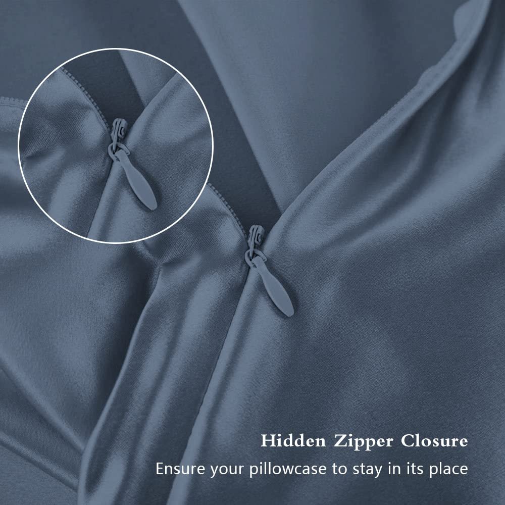 Silk Pillow Cases 2 Pack Mulberry Silk Pillowcases Standard Set of 2 Soft Smooth Anti Acne Beauty Sleep Both Sides Natural Silk Satin Pillow Cases for Women 2 Pack with - lunas-mystic-emporium.com Silk Pillow Cases 2 Pack, Mulberry Silk Pillowcases Standard Set of 2, Soft, Smooth, Anti Acne, Beauty Sleep, Both Sides Natural Silk Satin Pillow Cases for Women 2 Pack with...