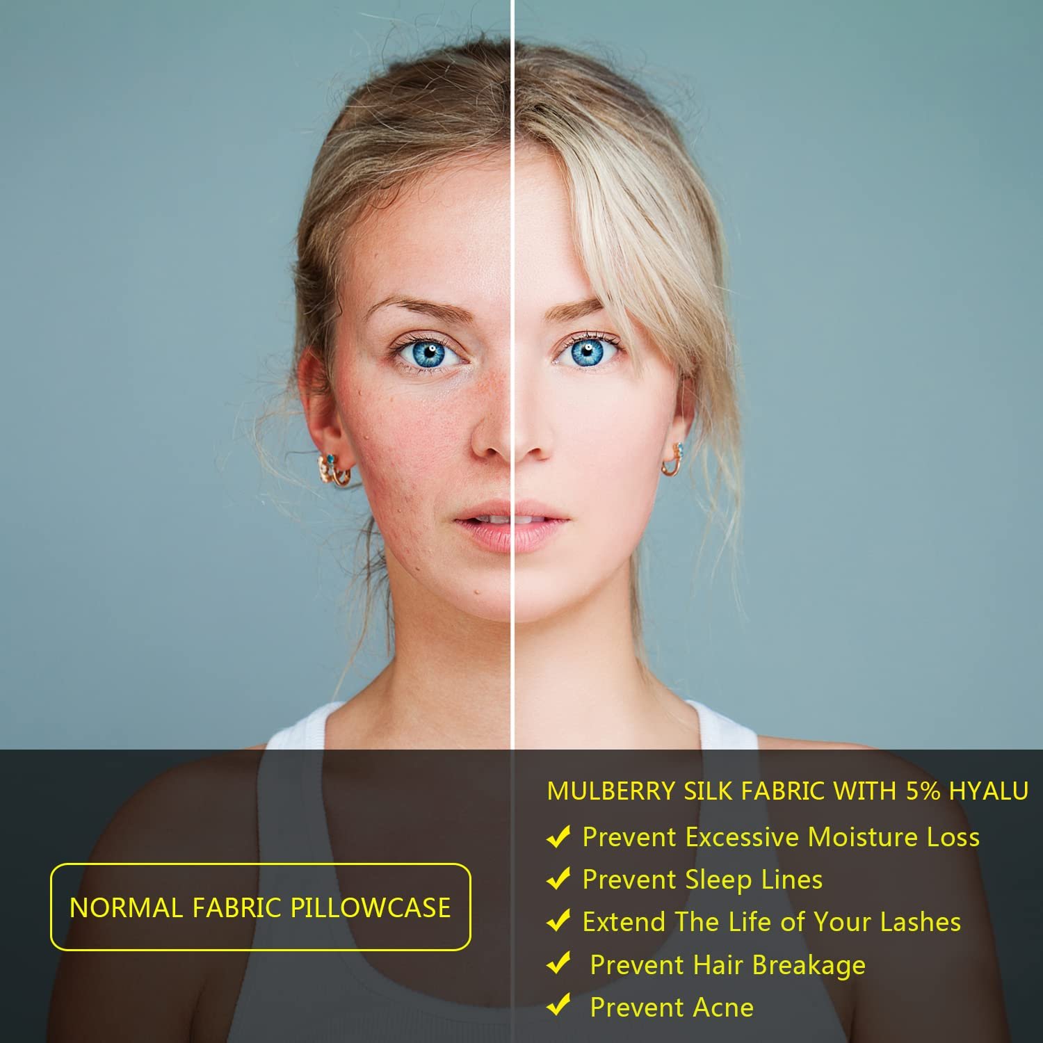 Silk Pillow Cases 2 Pack Mulberry Silk Pillowcases Standard Set of 2 Soft Smooth Anti Acne Beauty Sleep Both Sides Natural Silk Satin Pillow Cases for Women 2 Pack with - lunas-mystic-emporium.com Silk Pillow Cases 2 Pack, Mulberry Silk Pillowcases Standard Set of 2, Soft, Smooth, Anti Acne, Beauty Sleep, Both Sides Natural Silk Satin Pillow Cases for Women 2 Pack with...