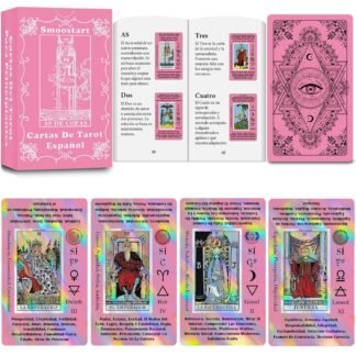 Smoostart Spanish Holographic Cards with Meanings on Them