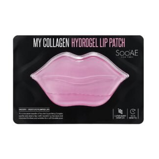 SooAE MY COLLAGEN HYDROGEL LIP PATCH 1 EA Moisturizing Collagen Anti-aging lip mask