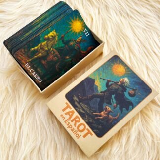 soulme Tarot Cards Deck for Beginners, Baraja de Tarot española, Cartas De Tarot para Principiantes En Español, 78tarot cartas de oraculos en español