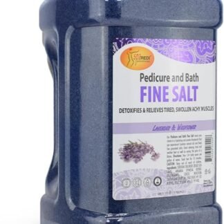SPA REDI - Detox Foot Soak Pedicure and Bath Fine Salt, Lavender and Wildflower, 128 Oz - Made with Dead Sea Salts, Argan Oil, Coconut Oil, and Essential Oil, Hydrates, Softens...