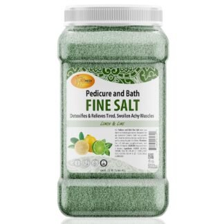 SPA REDI - Detox Foot Soak Pedicure and Bath Fine Salt, Mint and Eucalyptus, 128 Oz - Made with Dead Sea Salts, Argan Oil, Coconut Oil, and Essential Oil - Hydrates, Softens and...