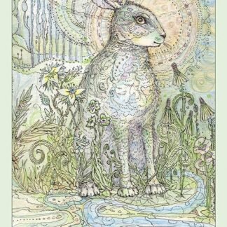 Spiritsong Tarot: 78-Card Tarot Deck with Animal Spirit Guides, Shamanic Symbolism, Hand-Drawn Visionary Artwork, Divine Guidance, 108-Page Guidebook