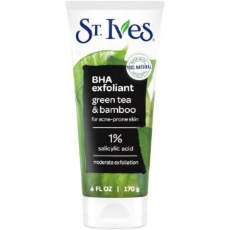 St. Ives Blackhead Clearing Face Scrub, Clears Blackheads & Unclogs Pores, Green Tea & Bamboo, Salicylic Acid Acne Treatment Facial Scrub, Moderate Exfoliator Skin Care with...