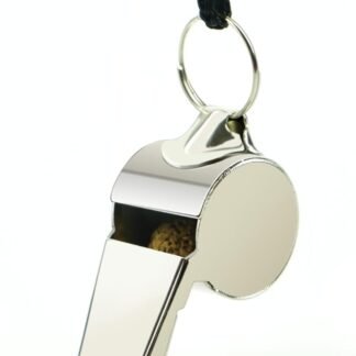 Stainless Steel Sports Whistles with Lanyard, Loud Crisp Sound Whistles Bulk Great for Coaches, Referees, and Officials