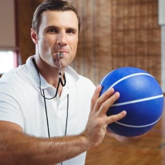 Stainless Steel Sports Whistles with Lanyard, Loud Crisp Sound Whistles Bulk Great for Coaches, Referees, and Officials