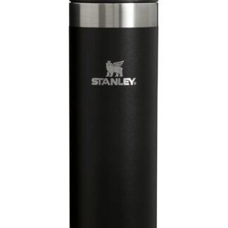 Stanley AeroLight Transit Bottle 16 oz | Locking Drink Through Lid | Leak Resistant Water Bottle or Coffee Travel Mug | Lightweight Insulated Stainless Steel | BPA-Free | Black