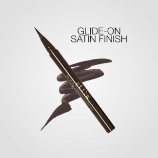 stila Waterproof Liquid Eye Liner, Stay All Day Makeup with Fine Brush Tip Lasting Satin Finish, Smudge-Proof & Transfer-Resistant