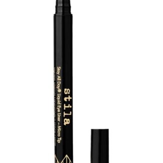 stila Waterproof Liquid Eye Liner, Stay All Day Makeup with Fine Brush Tip Lasting Satin Finish, Smudge-Proof & Transfer-Resistant