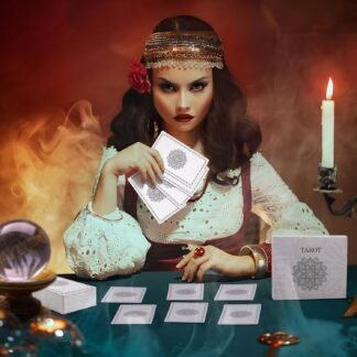 Tarot Cards for Beginners, 78 Original Tarot Deck Card with Guide Book, Durable Tarots Cards with Meaning on Them