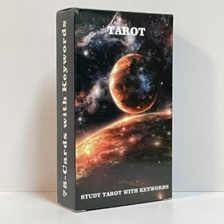 Tarot Cards for Beginners, Classic Tarot Cards with Meanings on Them, 78 Tarot Deck Set, Learning Tarot Deck, No Guide Book Needed, Learning Tarot Cards Set, Tarot Deck Fortune...