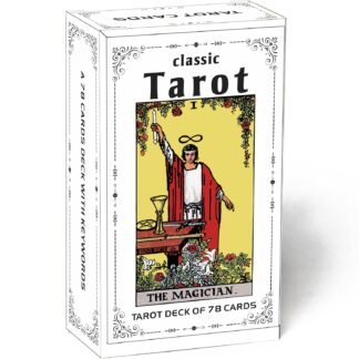 Tarot Cards for Beginners, Classic Tarot Cards with Meanings on Them, 78 Tarot Deck Set, Learning Tarot Deck, No Guide Book Needed, Learning Tarot Cards Set, Tarot Deck Fortune...