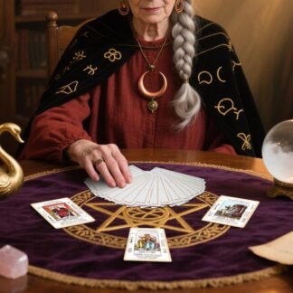 Tarot Cards for Beginners, Classic Tarot Cards with Meanings on Them for Beginners to Expert