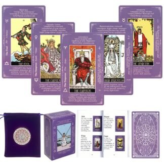 Tarot Cards for Beginners, Classic Tarot Cards with Meanings on Them for Beginners to Expert