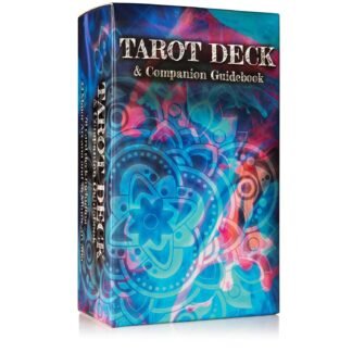 Tarot Cards for Beginners with Guidebook: Vivid Pink & Blue Oracle Inspired Tarot Deck with Full-Color Book for Learning & Spiritual Guidance