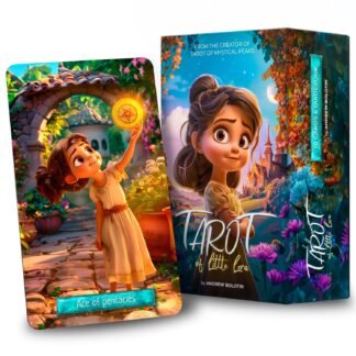 Tarot of Little Lera Pretty Tarot Cards for Beginners and Experts Gift Deck with Guide Book Oracle Cards Deck for Divination Gift Taro Spiritual Growth, Self-Discovery