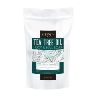 Tea Tree Oil Foot Soak - Pedicure Supplies with Epsom Salts and Lavender - Athletes Foot Treatment for Cracked and Dry Feet - Stubborn Foot Odor - Softens Calluses - Better Toe...