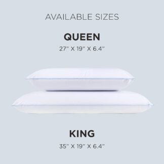 Tempur-Pedic TEMPUR-Cloud Dual Cooling Pillow, King (Pack of 1), White