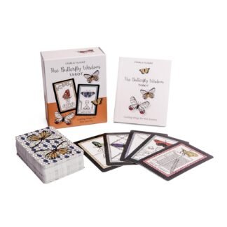 The Butterfly Wisdom Tarot: Guiding Wings for Your Journey (Tarot Kit Box Set with 78 Cards and Guide Book)