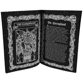 The Ghoulish Garb Terror Tarot Card Deck Shadow Edition - 23 Card Major Arcana Halloween Tarot Cards and Guidebook Occult Gothic Oracle Cards for Beginners with Guide Book...