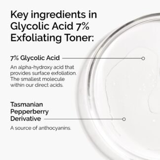 The Ordinary Glycolic Acid 7% Exfoliating Toner, Brightening and Smoothing Daily Toner for More Even-Looking Skin Tone