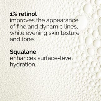 The Ordinary Retinol 1% in Squalane, High-Strength Retinol Serum for Anti-Aging and Skin Smoothing