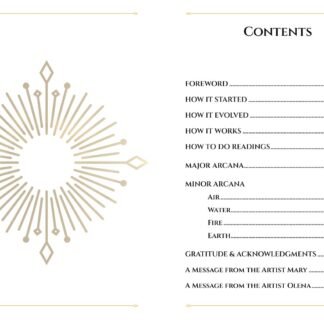 The Ukrainian Tarot: Flower of the Magic Fern (Tarot Kit Box Set with 78 Cards and Guide Book)