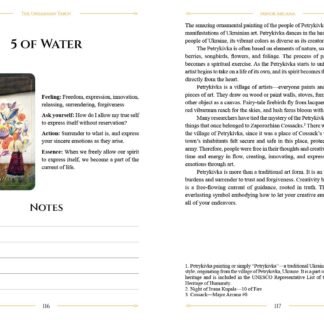 The Ukrainian Tarot: Flower of the Magic Fern (Tarot Kit Box Set with 78 Cards and Guide Book)