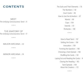 The Unifying Consciousness Tarot: (Tarot Kit Box Set with 79 Cards and Guide Book)