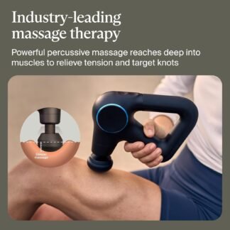 TheraGun Therabody Prime Plus Heated, Powerful Massage Gun for Enhanced Warm-Up & Workout Recovery - Quiet Deep Tissue Massager for Body and Back Pain Relief - Leg & Back...