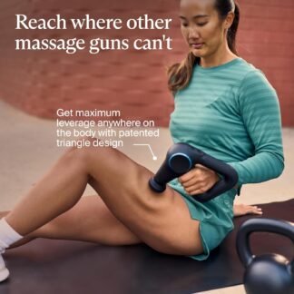 TheraGun Therabody Prime Plus Heated, Powerful Massage Gun for Enhanced Warm-Up & Workout Recovery - Quiet Deep Tissue Massager for Body and Back Pain Relief - Leg & Back...
