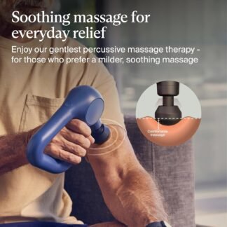 TheraGun Therabody Relief Handheld Percussion Massage Gun - Easy-to-Use, Comfortable & Light Personal Massager for Every Day Pain Relief Massage Therapy in Neck, Back, Leg,...