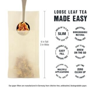 Tiesta Tea Premium Starter Loose Leaf Sampler Kit - Classic Tea Blends, High to Non Caffeinated, Hot & Iced Brews, Starter Set with Black, Green, Herbal Sample Bags and 100...