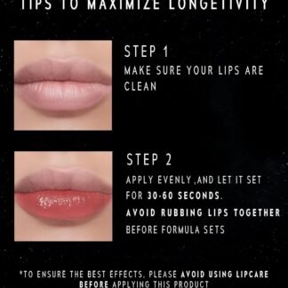 TIMEPHORIA Stellar Dust Lip Stain 10, Transfer-Proof & Smudge-Proof Lip Gloss, Nude Brown Tinted Glossy Finish, High-Pigment Vibrant Color, Hydrating Lightweight Long-Lasting...