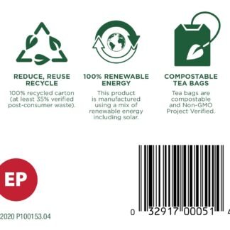 Traditional Medicinals Organic Echinacea Plus with Spearmint Herbal Tea, Promotes Immune Function, (Pack of 3) - 48 Tea Bags Total