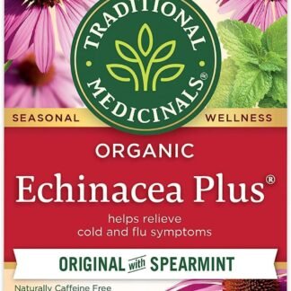 Traditional Medicinals Organic Echnicea Plus, Wrapped Tea Bags, 16 ct