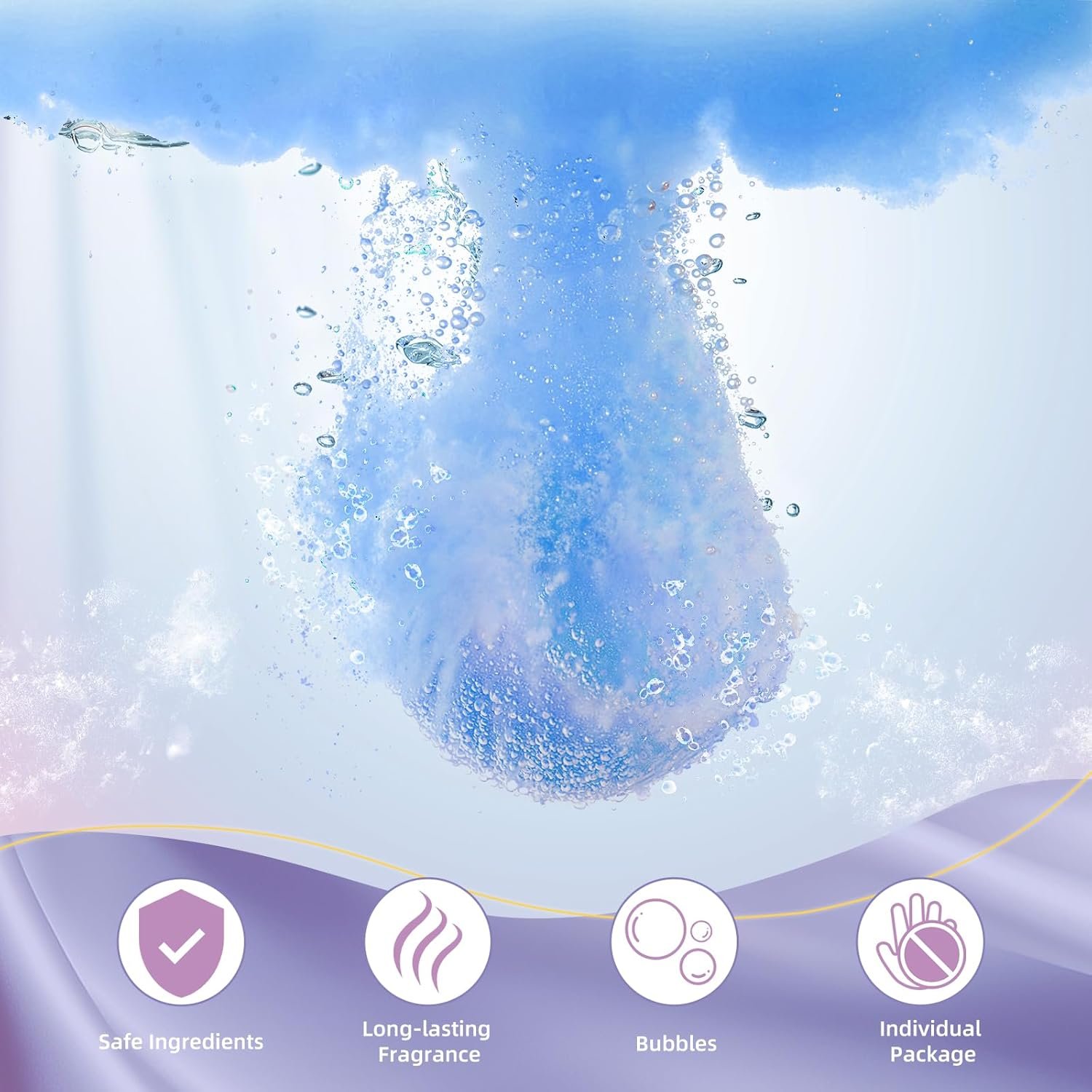 TranquilBliss Bath Bombs for Women 50 PCS Set with 10 Rich Scents Natural Bubble Bathbombs Dry Skin Moisturizing Present for Christmas Mothers Day Birthday for Mom - lunas-mystic-emporium.com TranquilBliss Bath Bombs for Women, 50 PCS Set with 10 Rich Scents, Natural Bubble Bathbombs, Dry Skin Moisturizing, Present for Christmas, Mother’s Day, Birthday, for Mom,...