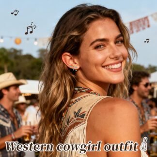 Trendy Small Earrings Stack for Women, 3 Pairs Gold Plated Hypoallergenic Dainty Cute Stud Huggie Jacket Set, Women Fashion Accessories Holiday Birthstone Western Jewelry...