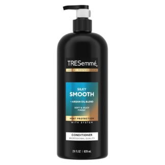 TRESemmé Silky & Smooth Anti-Frizz Conditioner for Frizzy Hair Formulated With Pro Style Technology 28 Fl Oz