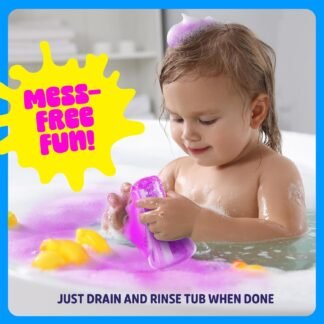 Tubby Tots Bath Potion Kits for Kids - 6 Pk - Bath Bombs for Kids - Toddler Bubble Foam Colors Fizzies - Bathtub Toys for Kid Ages 4-8 Years Old - Science Soap Potions Kit Age 3...