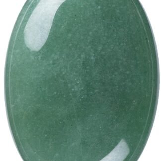 UFEEL Green Aventurine Palm Stone Crystal Natural Chakra Therapy Polished Healing Crystal Oval Pocket Gemstone for Anxiety Stress Relief