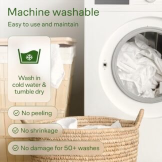 Ultra Soft Twin Size Mattress Topper - Viscose Made from Bamboo Pillow Top Mattress Pad for Back Pain Relief - Naturally Cooling for Hot Sleepers, Green