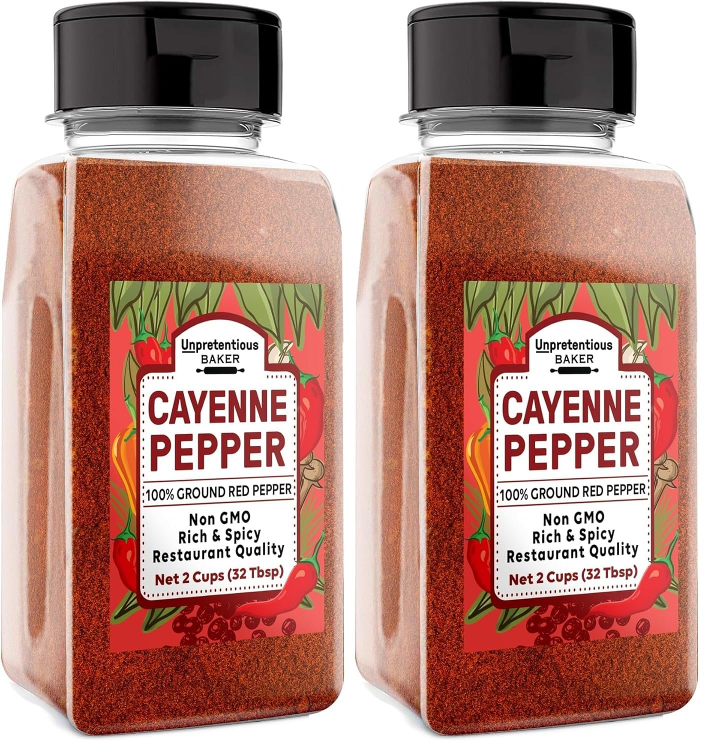 Unpretentious Ground Cayenne Pepper Pure Natural Fresh Gluten-Free 96 Ounce - lunas-mystic-emporium.com Unpretentious Ground Cayenne Pepper, Pure & Natural, Fresh, Gluten-Free (9.6 Ounce)