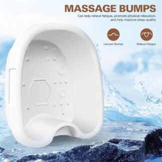 Update Ionic Foot Bath Detox Machine - Suitable for Home Use, Home Salon-Level Spa Detox Machine, Healthy Detoxification, with Foot Bath, Array * 1, Liner