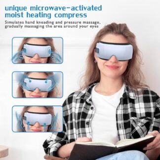 Upgraded Eye Mask Massager with Heat Compression -Reduces Migraines Dark Circles Dry Eye - Improves Sleep - Ideal Gift - lunas-mystic-emporium.com Upgraded Eye Mask Massager with Heat & Compression -Reduces Migraines, Dark Circles & Dry Eye - Improves Sleep - Ideal Gift