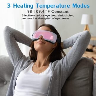 Upgraded Eye Mask Massager with Heat Compression -Reduces Migraines Dark Circles Dry Eye - Improves Sleep - Ideal Gift - lunas-mystic-emporium.com Upgraded Eye Mask Massager with Heat & Compression -Reduces Migraines, Dark Circles & Dry Eye - Improves Sleep - Ideal Gift
