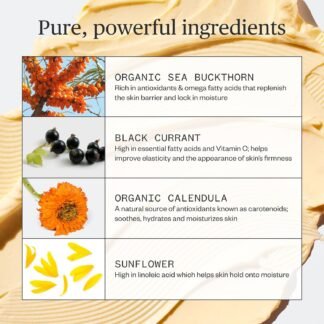 Ursa Major Golden Hour Face Moisturizer | Vegan Recovery Cream for Daily Facial Moisturizing | Repair & Hydrate | Natural Formula for All Skin Types | Cruelty Free & Non-Toxic...