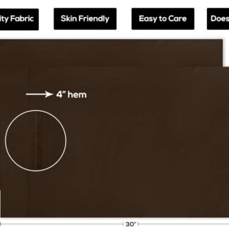 Utopia Bedding Queen Pillow Cases - 4 Pack - Envelope Closure - Soft Brushed Microfiber Fabric - Shrinkage and Fade Resistant Pillow Covers Queen Size 20 X 30 Inches Queen Brown - lunas-mystic-emporium.com Utopia Bedding Queen Pillow Cases - 4 Pack - Envelope Closure - Soft Brushed Microfiber Fabric - Shrinkage and Fade Resistant Pillow Covers Queen Size 20 X 30 Inches (Queen, Brown)